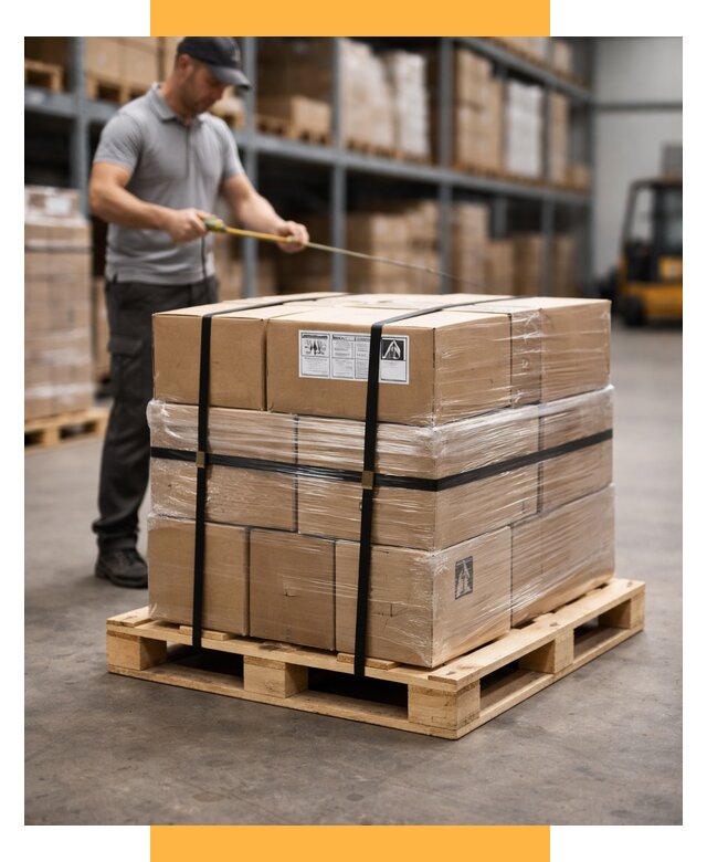 Упаковка и паллетирование грузов от 3647 р. | СетСервис-Ркт