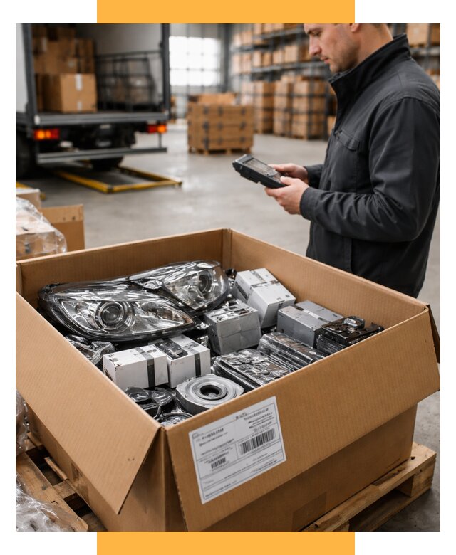 Доставка автозапчастей из Европы под ключ от 13024 р. | СетСервис-Ркт