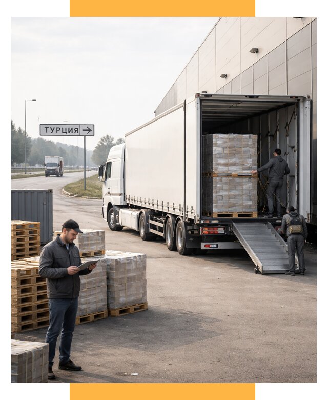 Автоперевозки и доставка фурой из Турции от 125028 р. | СетСервис-Ркт