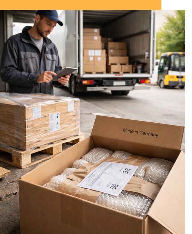 Доставка грузов из Германии от 46886 руб с таможенным оформлением