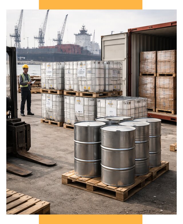 Доставка химического сырья из Индии от 260475 р. | СетСервис-Ркт