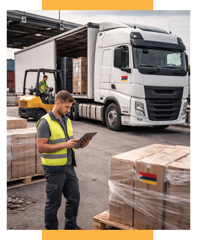 Автоперевозки из Армении от 98981 р. — услуги СетСервис-Ркт