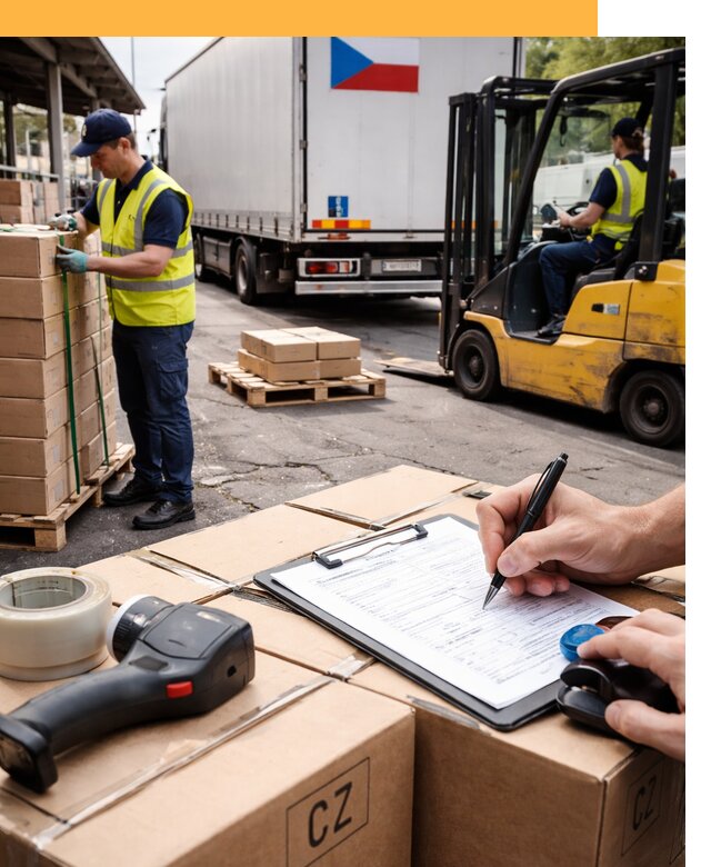 Доставка грузов в Чехию от 36467 руб, международные перевозки