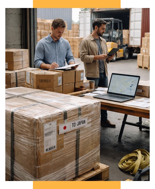 Доставка грузов в Японию от 26048 р., логистика СетСервис-Ркт