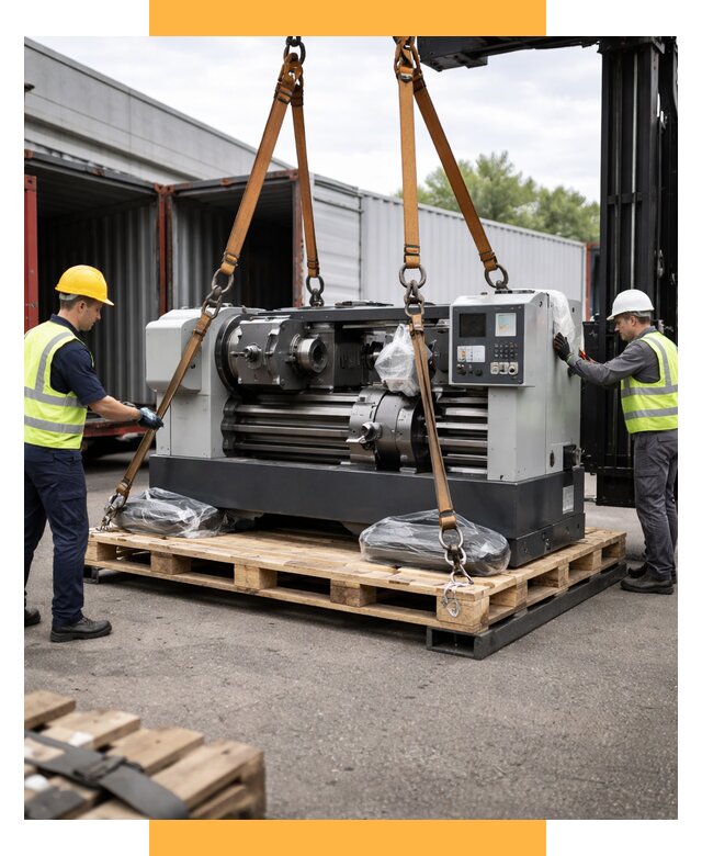 Перевозка станков и таможня от 62514 р. | СетСервис-Ркт логистика