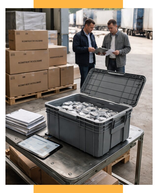 Перевозка комплектующих из Китая от 6772 р. | СетСервис-Ркт