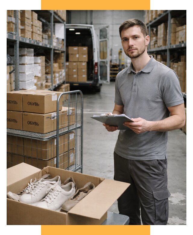 Доставка обуви из Китая и Турции от 4689 р. СетСервис-Ркт