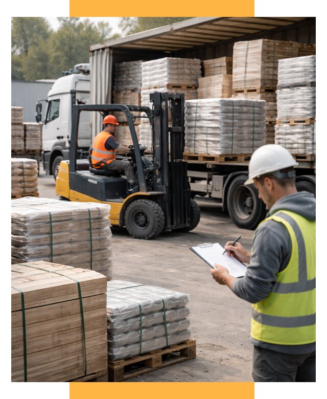 Перевозка строительных материалов от 5730 р. | СетСервис-Ркт