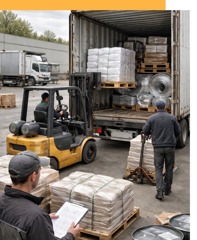 Международная перевозка сырья для производства от 6772 руб