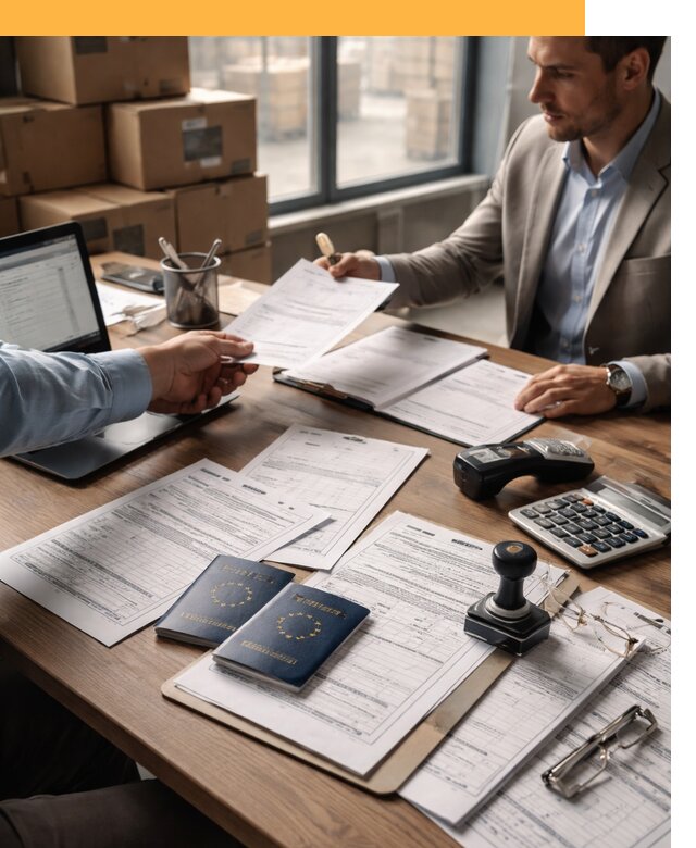 Таможенное оформление грузов из Европы от 8856 руб