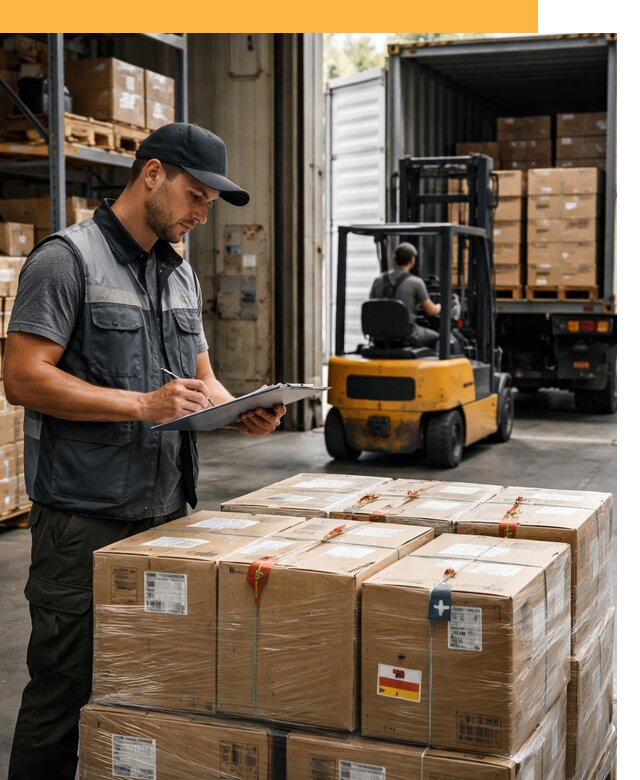 Реэкспорт товаров с таможенным оформлением и доставкой от 12503