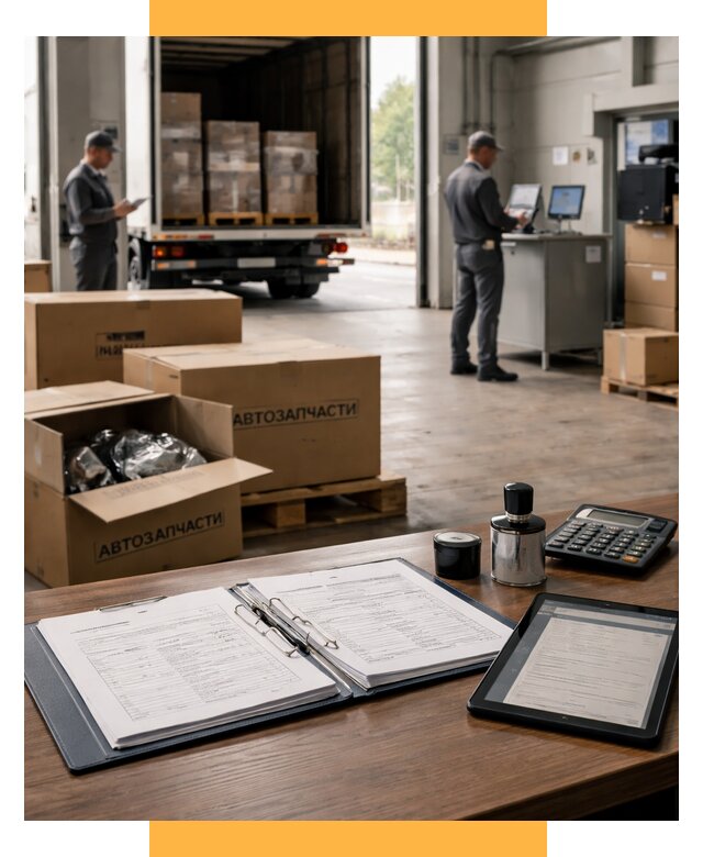 Таможенное оформление автозапчастей под ключ от 8856 р., СетСервис-Ркт