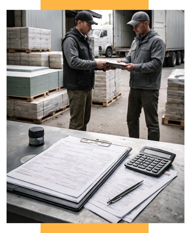 Таможенное оформление стройматериалов от 8856 р. | СетСервис-Ркт