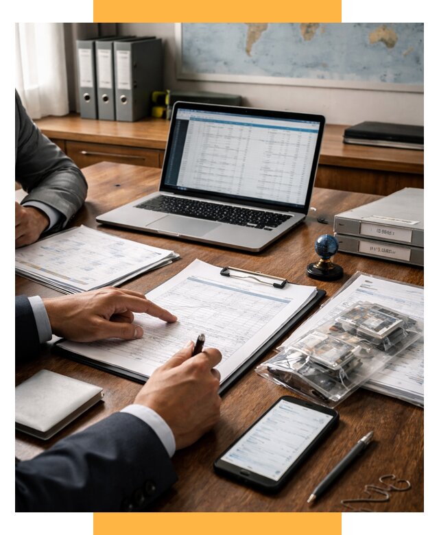 Проверка поставщика за рубежом от 8856 р. | СетСервис-Ркт аудит